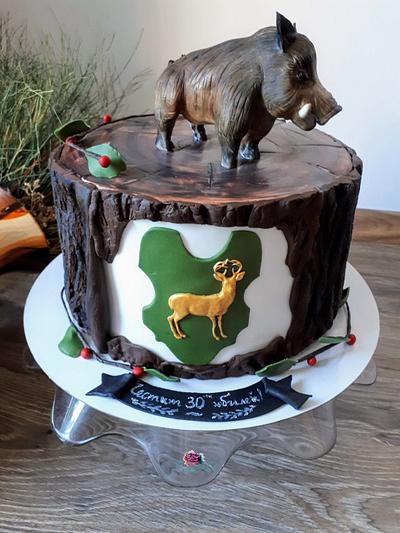Wild boar - Cake by The Bonbon cake