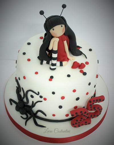 GORJUSS LADY BUG FOR JESSICA!! - Cake by Lara Costantini