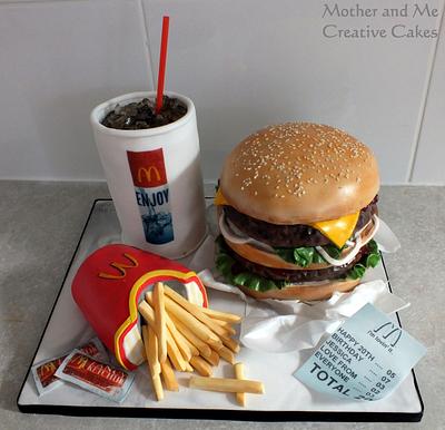Big M! - Cake by Mother and Me Creative Cakes