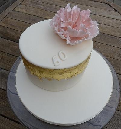 50th Birthday Cake - Cake by CodsallCupcakes
