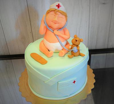 pediatrician cake - Cake by Maria Ferreira