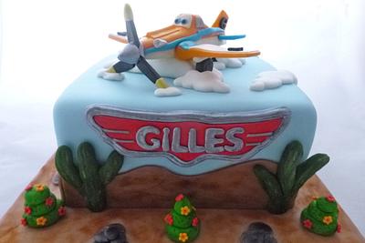 Planes cake - Cake by cupcakeleen