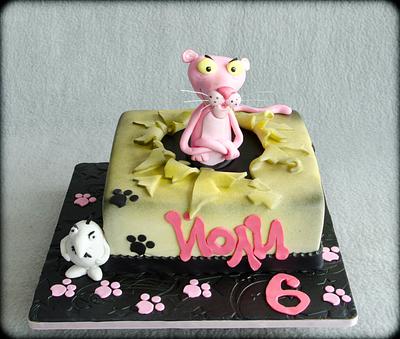 The pink panther cake - Cake by Maria Schick