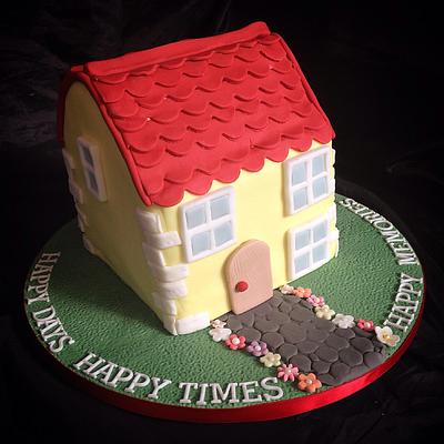 New Home - Cake by Caron Eveleigh