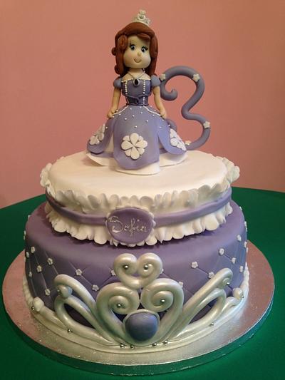 Princess Sophia - Cake by Nennescake
