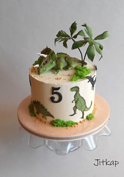 Dino cake - Cake by Jitkap