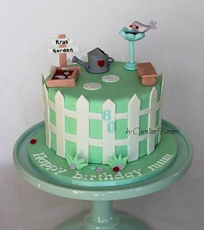 Pretty garden cake - Cake by Love Cake Create