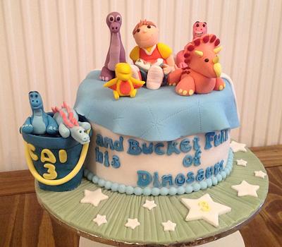 Dinosaur cake - Cake by Mrs BonBon