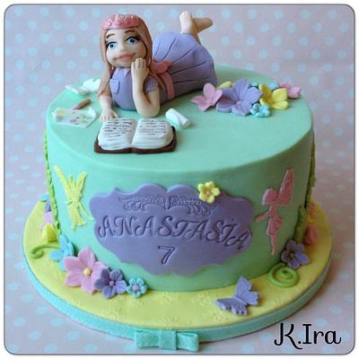 Dreaming Girl  - Cake by KIra