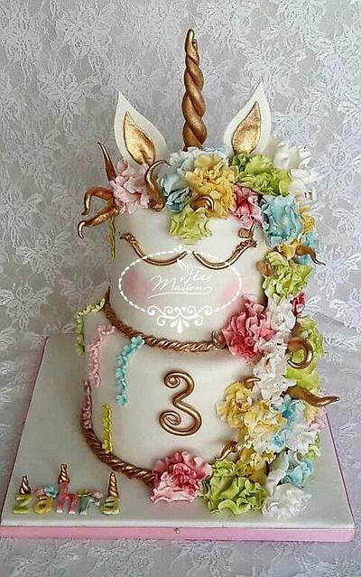 A Unicorn cake - Cake by Fées Maison (AHMADI)