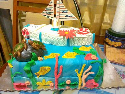sea cake - Cake by Love Cakes - Жана Манолова