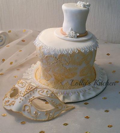 Corset Cake - Cake by LollysKitchen
