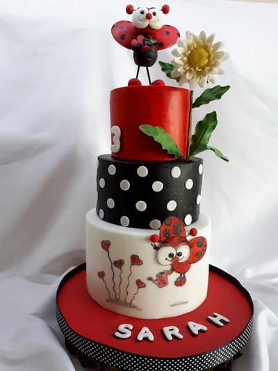 birthday with ladybird - Cake by Kaliss