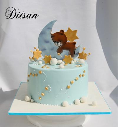 Cake with a bear - Cake by Ditsan