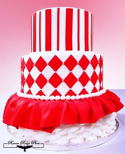 Red Burlesque - Cake by JenStirk
