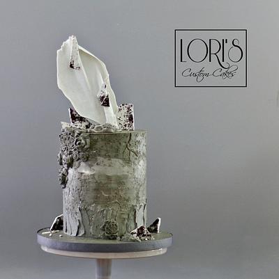 Art show cake  - Cake by Lori Mahoney (Lori's Custom Cakes) 