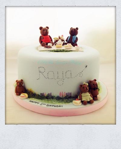 Teddy Bear Picnic - Cake by Michelle Singleton