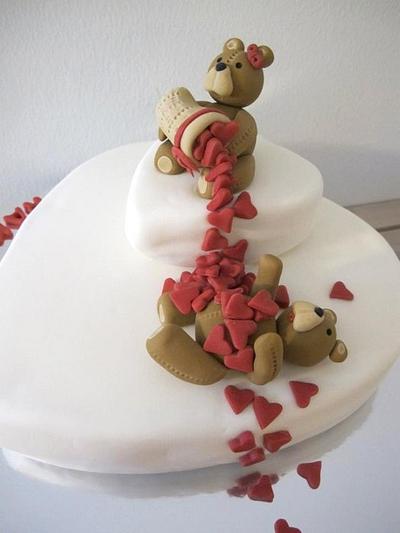 Love is in the air - Cake by Raquel Casero Losa