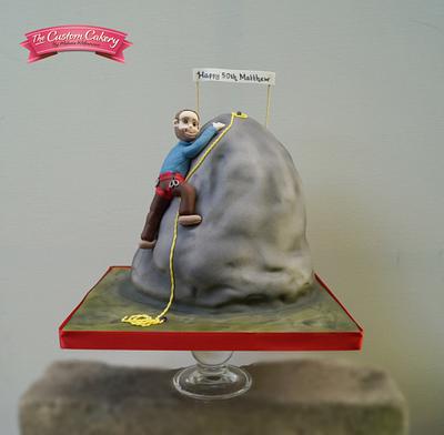 Rock Climber - Cake by The Custom Cakery