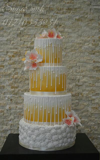 Winter wedding cake  - Cake by Sara Mohamed
