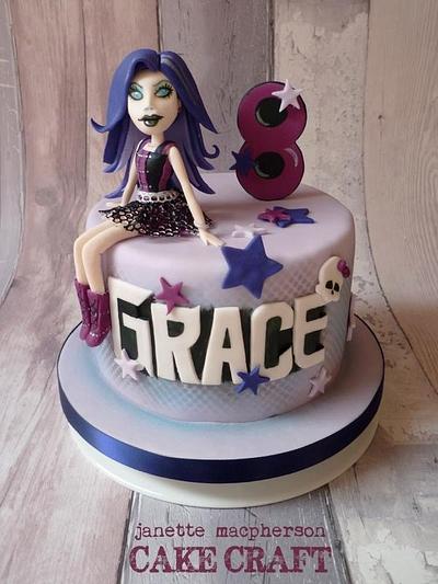 Monster High Spectra birthday cake - Cake by Janette MacPherson Cake Craft
