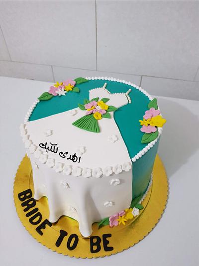  كيكة توديع العزوبيه - Cake by Alhudacake 