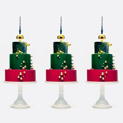 Christmas tree - Cake by Le RoRo Cakes