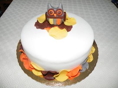 Autumn arrival - Cake by bolosdocesecompotas