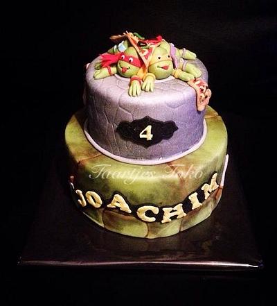 Ninja Turtles - Cake by Taartjes Toko 