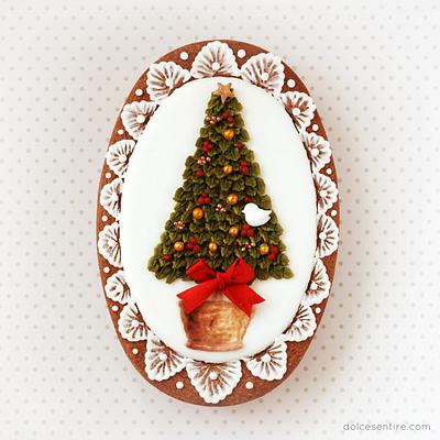 Christmas Tree Cookie - Cake by Dolce Sentire