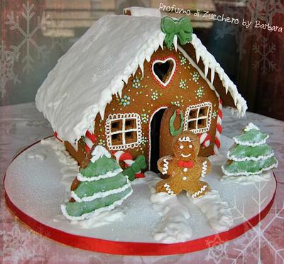 Christmas gingerbread house - Cake by Barbara Mazzotta