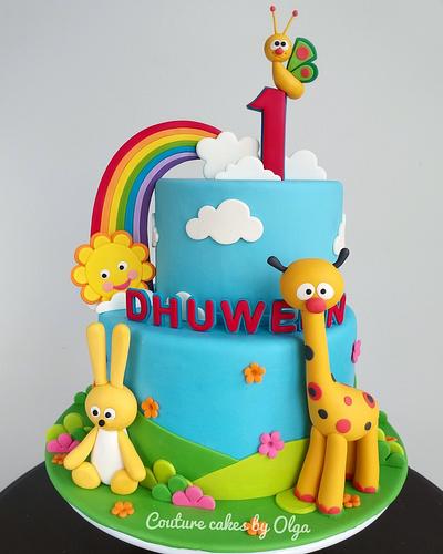 Baby tv - Cake by Couture cakes by Olga