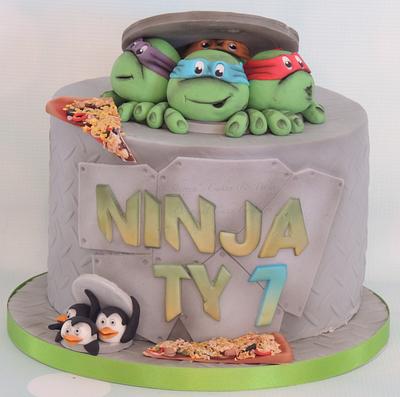 Ninja turtles  - Cake by Shereen