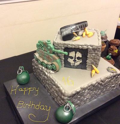 Call of Duty - Cake by deliciouscake