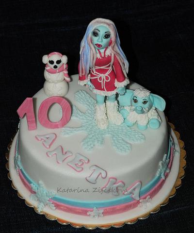 Abbey bominable - Cake by katarina139