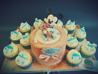 Baby Mickey - Cake by BakeryLab