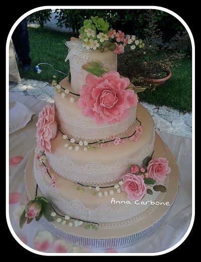 Torta anniversario - Cake by Carbone Anna