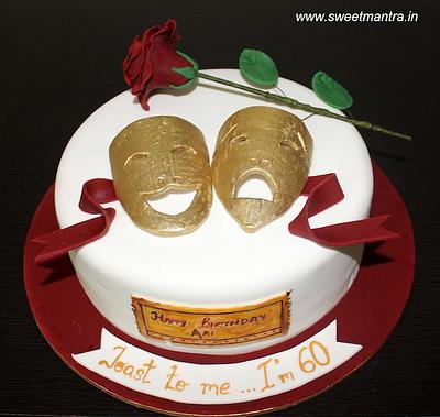 Cake for theatre lover - Cake by Sweet Mantra Homemade Customized Cakes Pune