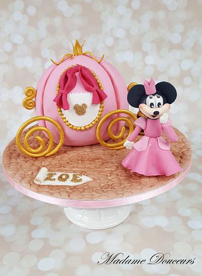 Minnie Mouse Princess Cake - Cake by Madame Douceurs