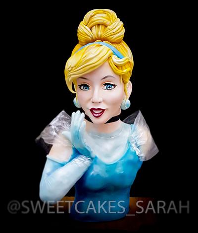 Cinderella bust cake - Cake by Sweetcakes