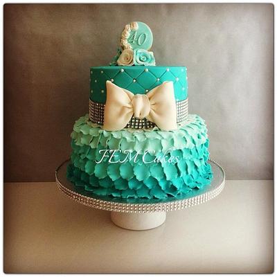 Birthday cake for her... - Cake by Fem Cakes