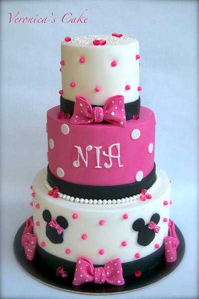 Minnie Cake - Cake by Veronica22