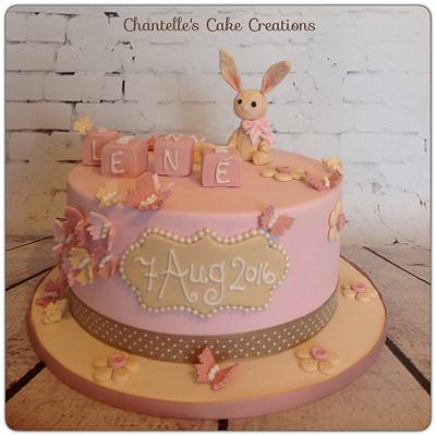 Bunny confirmation - Cake by Chantelle's Cake Creations