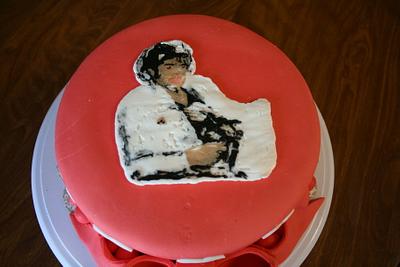 Michael Jackson cake for my Daughter's past birthday - Cake by Lisa May