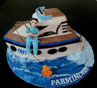 Fishing Cake - Cake by Seema Tyagi