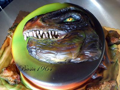 T-Rex - Cake by Barbara