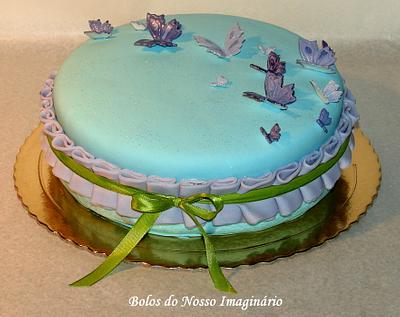Butterflies Cake - Cake by BolosdoNossoImaginário