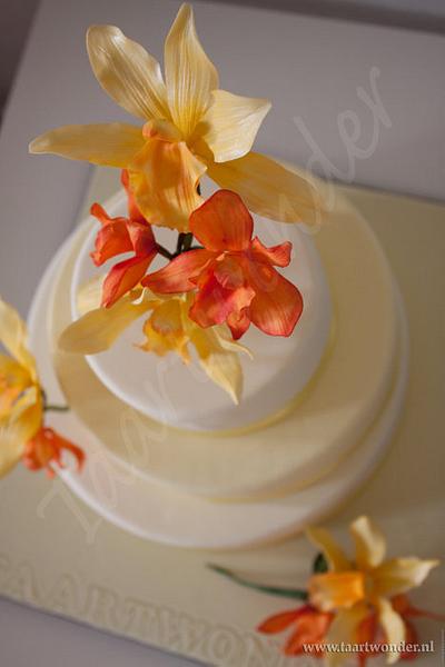 Orchid spring time! - Cake by Bianca