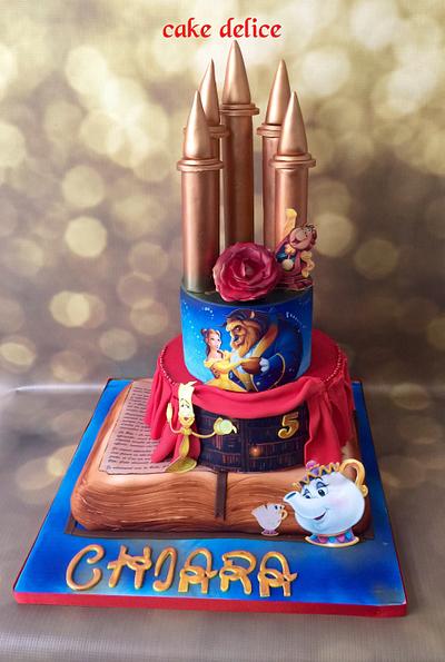 story of Beauty and beast cake castle - Cake by Laetitia