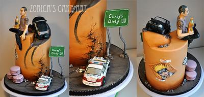 Corey's Birthday Cake - Cake by Hajnalka Mayor